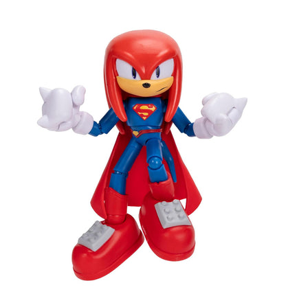 DC X Sonic the Hedgehog 5” Knuckles as Superman Action Figure