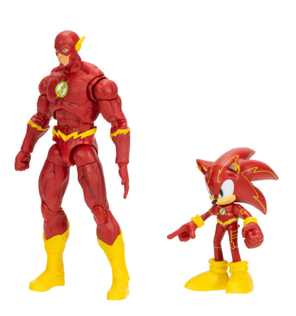 DC X Sonic the Hedgehog Sonic and The Flash Action Figure