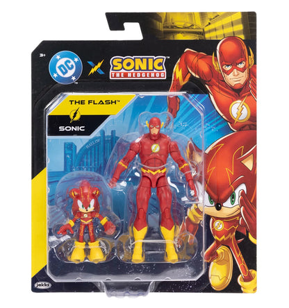 DC X Sonic the Hedgehog Sonic and The Flash Action Figure