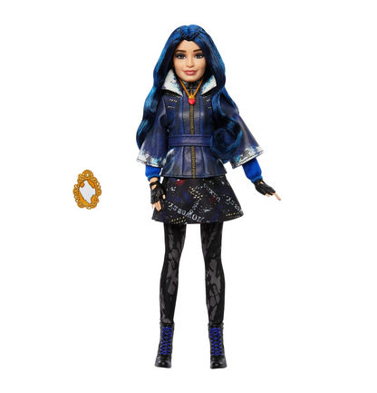 Disney Descendants Evie Isle of the Lost Anniversary Doll with Movie-Inspired Outfit & Accessory