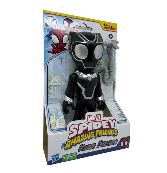 Marvel Spidey and His Amazing Friends Supersized Black Panther Action Figure