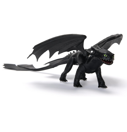 How to Train Your Dragon 2025 Movie - Toothless Action Figure (with moving wings)