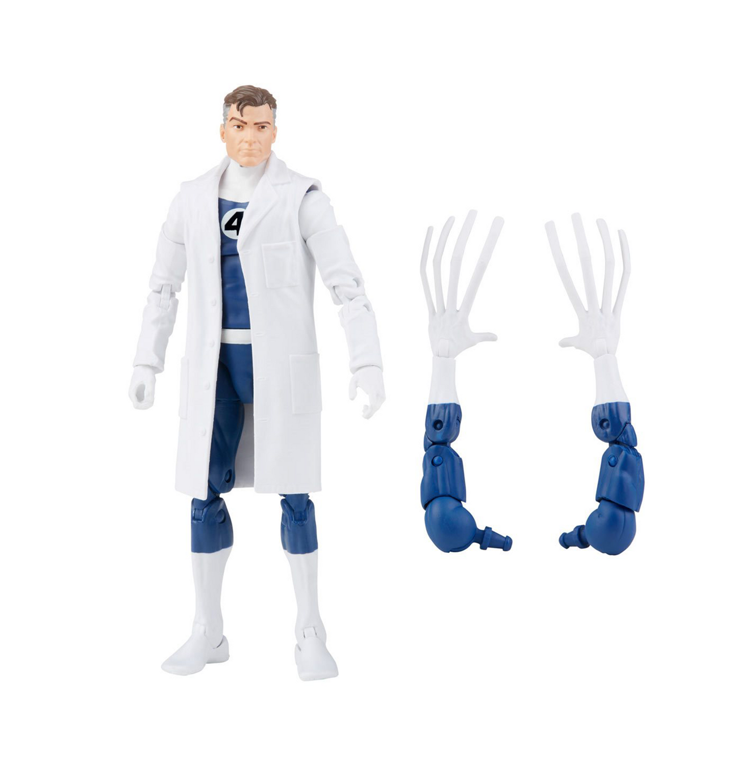 Marvel Legends Series Retro Fantastic Four Mr. Fantastic Action Figure