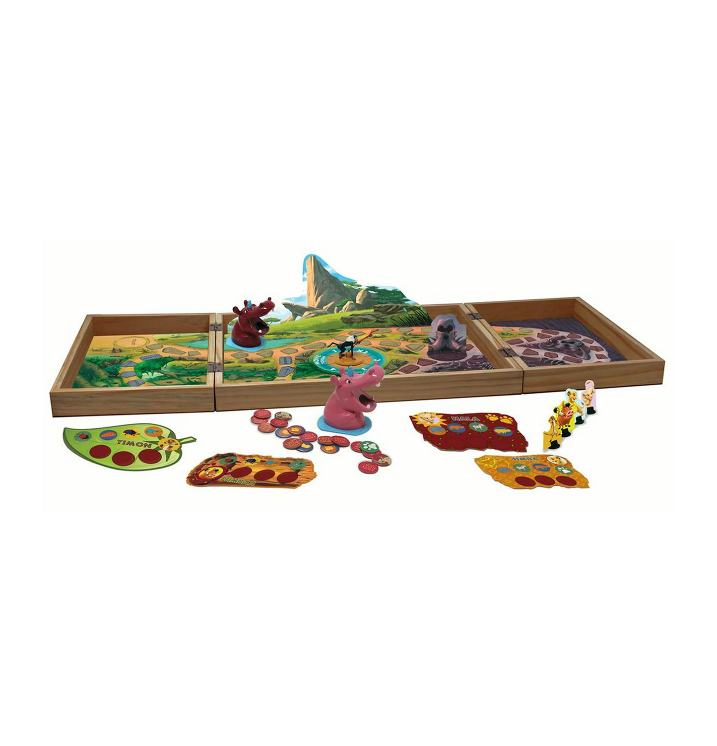 Disney The Lion King Board Game Deluxe Wooden Edition