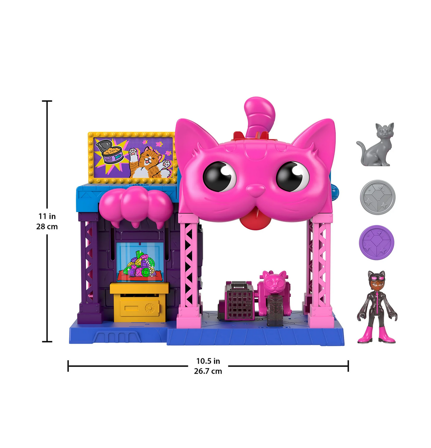 Imaginext DC Super Friends Catwoman Playhouse Playset with Figure