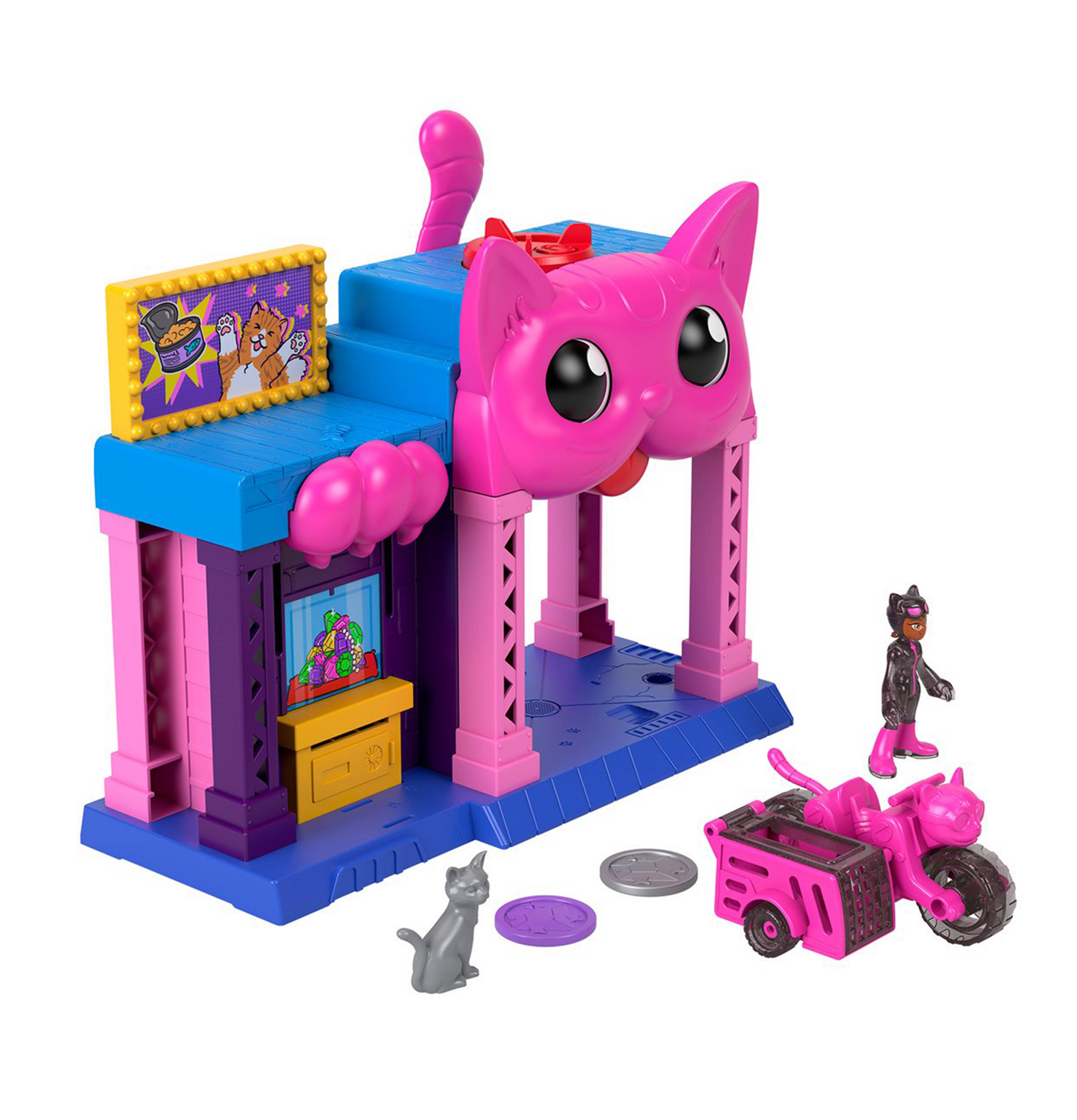 Imaginext DC Super Friends Catwoman Playhouse Playset with Figure