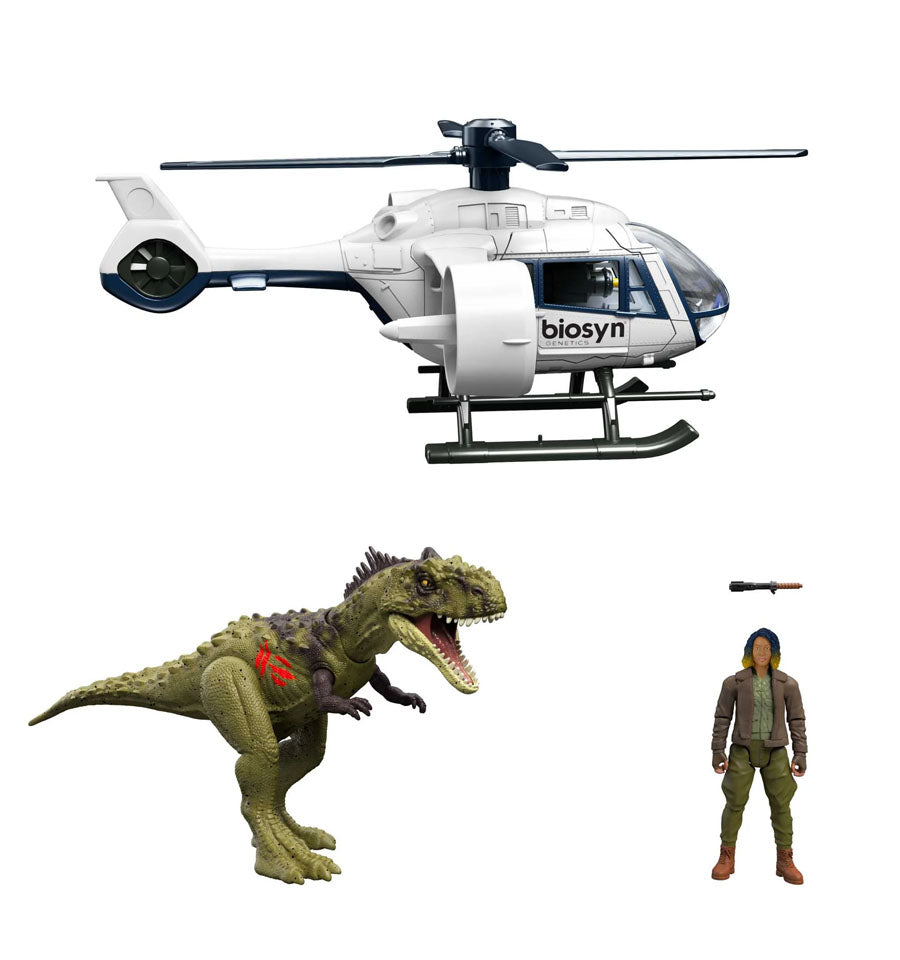Jurassic World Dominion Copter Combat Pack Playset