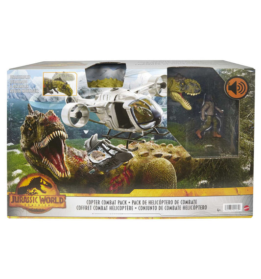 Jurassic World Dominion Copter Combat Pack Playset