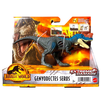 Jurassic World Dominion Extreme Damage Genyodectes Serus Dinosaur Action Figure