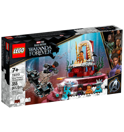 LEGO Marvel Black Panther: Wakanda Forever King Namor Throne Room 76213