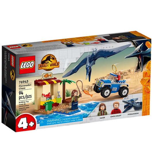 LEGO Jurassic World Pteranodon Chase Dinosaur Playset 76943