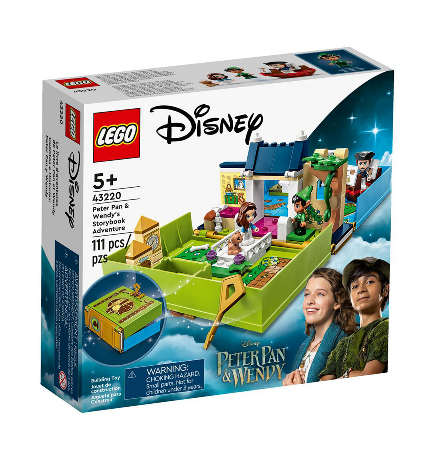 LEGO Disney Peter Pan & Wendy Storybook Adventure Set 43220