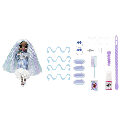 LOL Surprise OMG Fashion Show Hair Edition Lady Braids Fashion Doll