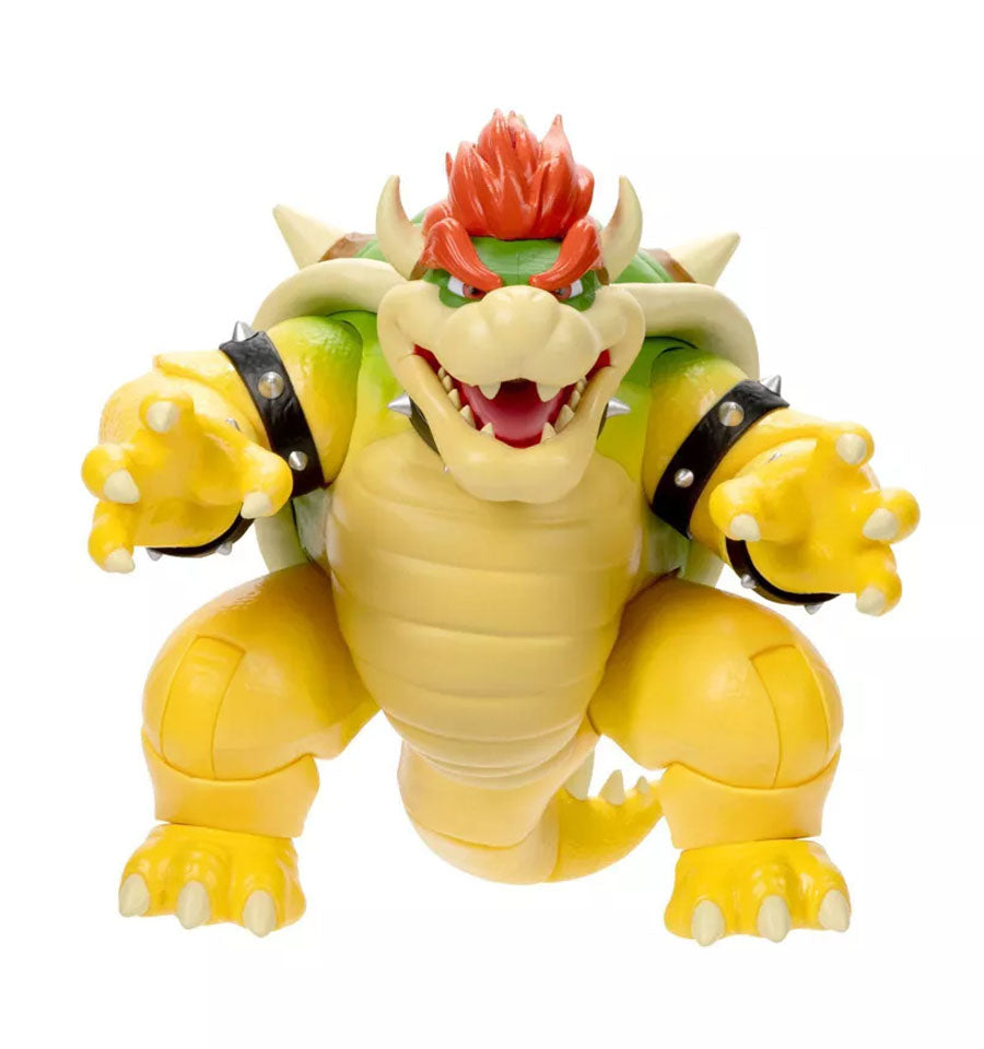 Nintendo The Super Mario Bros. Movie Bowser Figure with Fire Breathing Effect