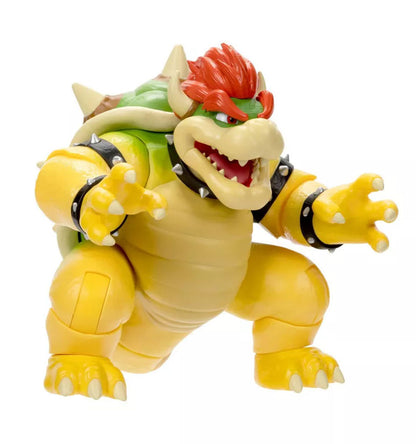 Nintendo The Super Mario Bros. Movie Bowser Figure with Fire Breathing Effect
