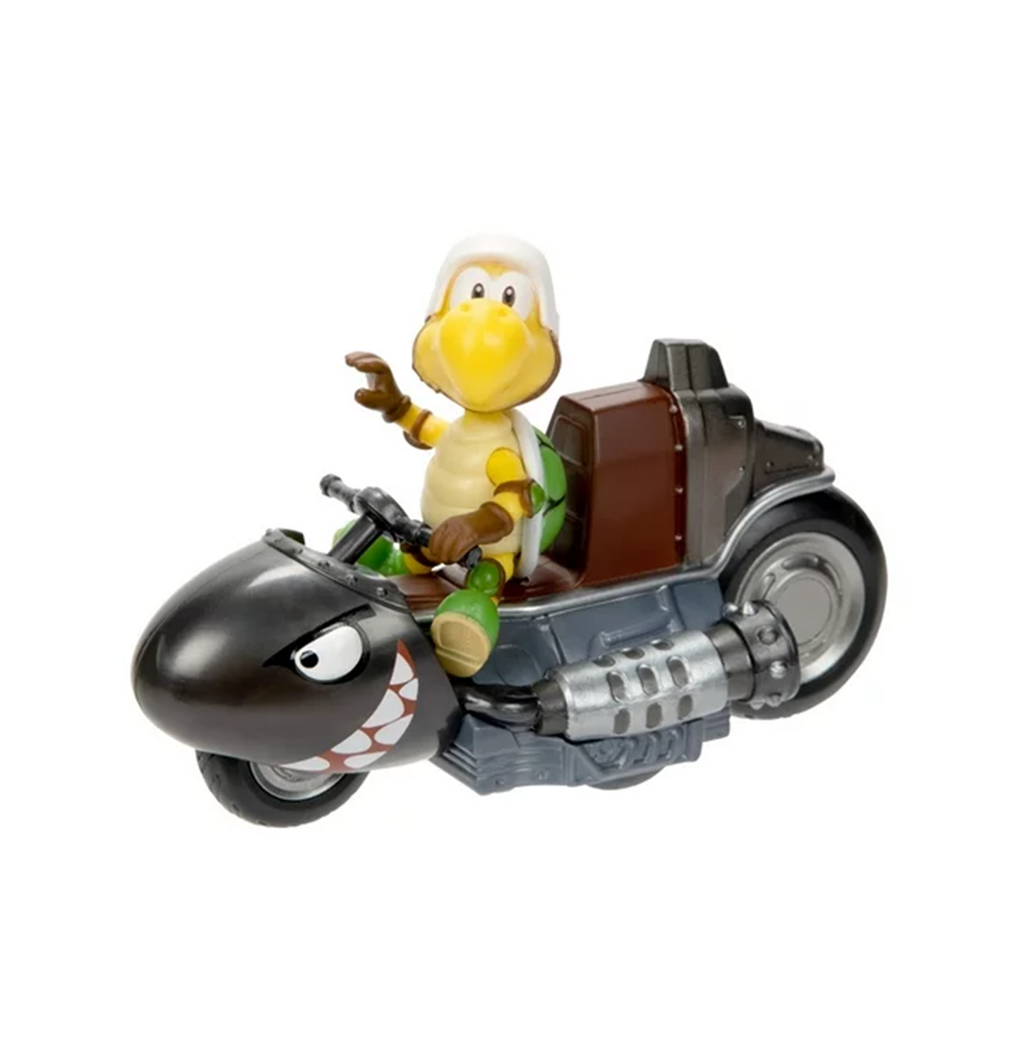 Super Mario Bros. The Movie Pull Back Racers Koopa Troopa Figure & Vehicle