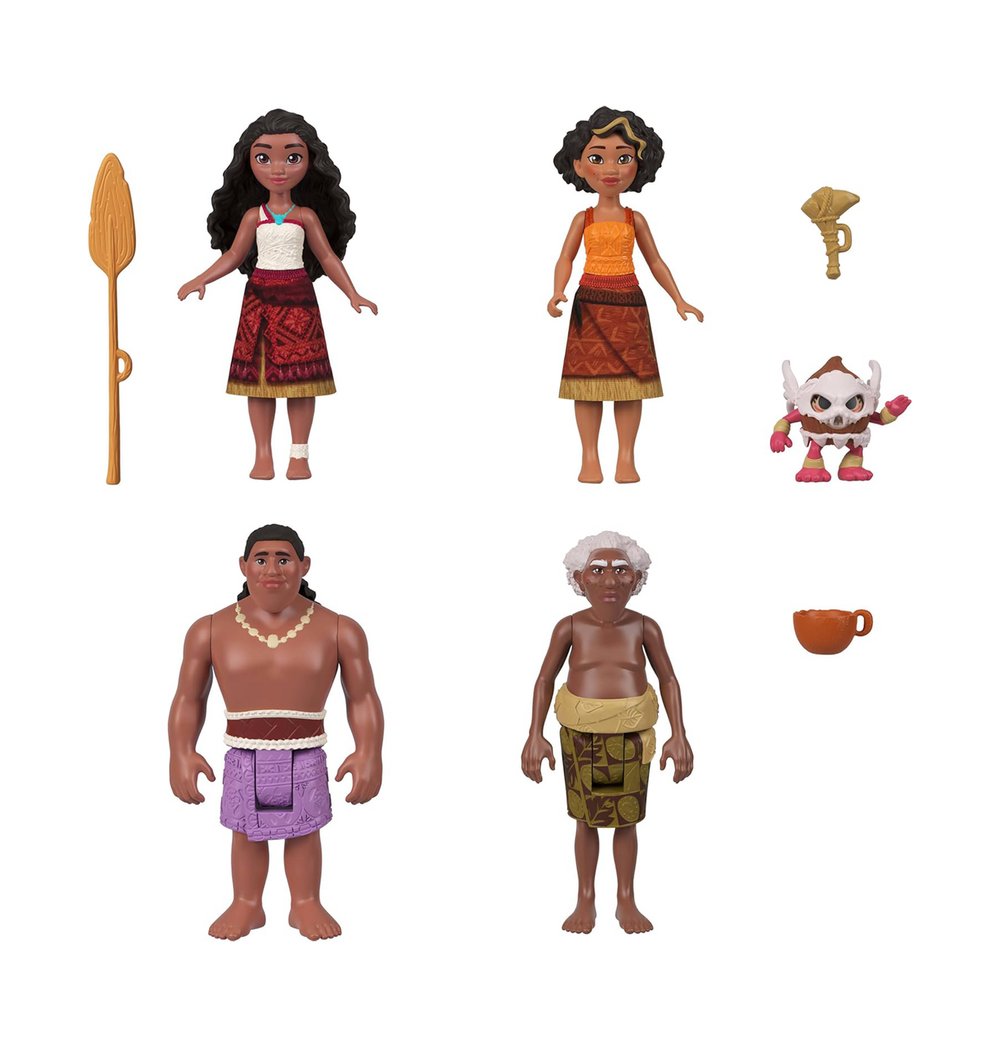 Disney Moana 2 Moana's Canoe Crew Playset