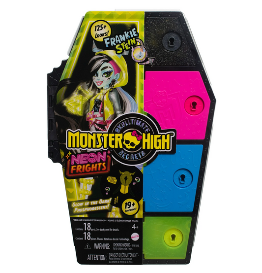 Monster High Skulltimate Secrets Neon Frights Frankie Stein Doll