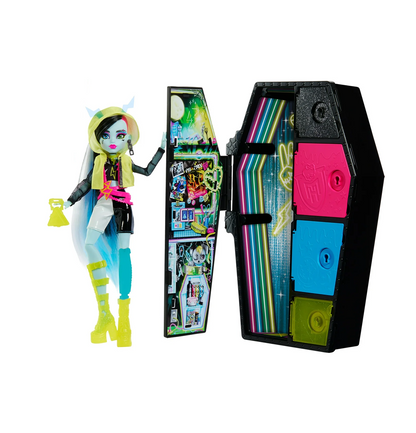Monster High Skulltimate Secrets Neon Frights Frankie Stein Doll