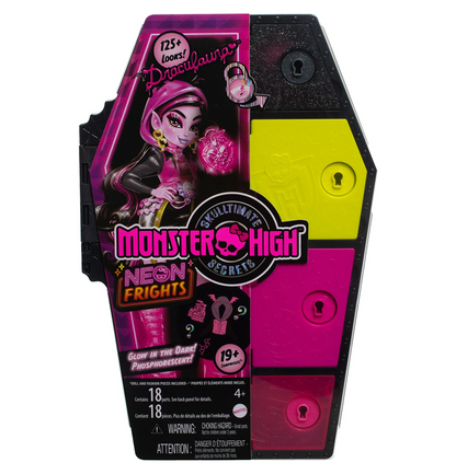 Monster High Skulltimate Secrets Neon Frights Draculaura Doll