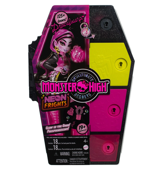Monster High Skulltimate Secrets Neon Frights Draculaura Doll