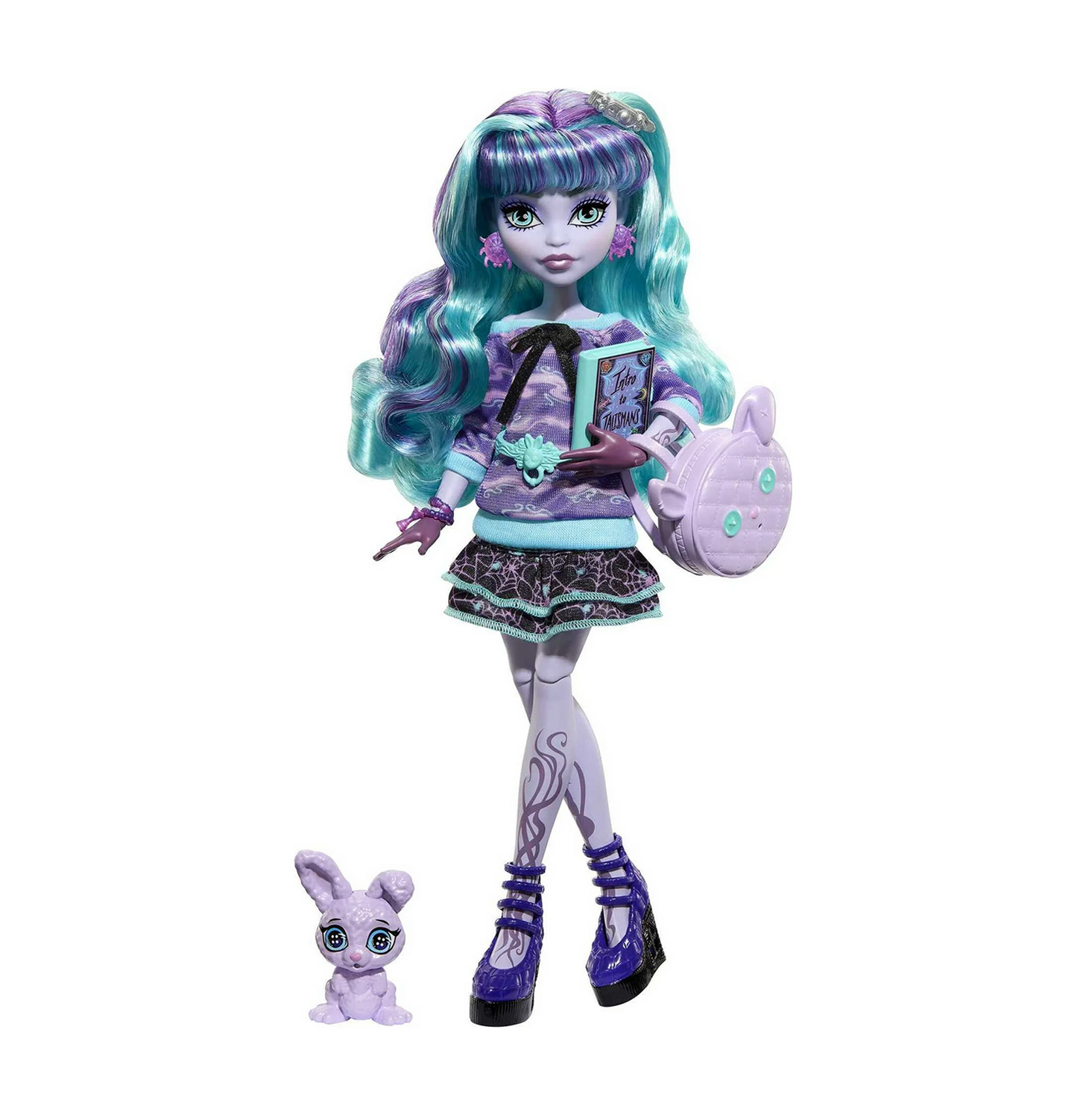 Monster High Creepover Party Twyla Fashion Doll with Pet Dust Bunny (Dustin)