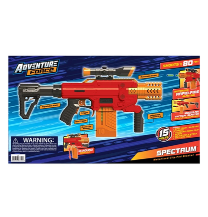 Adventure Force Spectrum, Motorized Clip-Fed Semi-Auto Blaster
