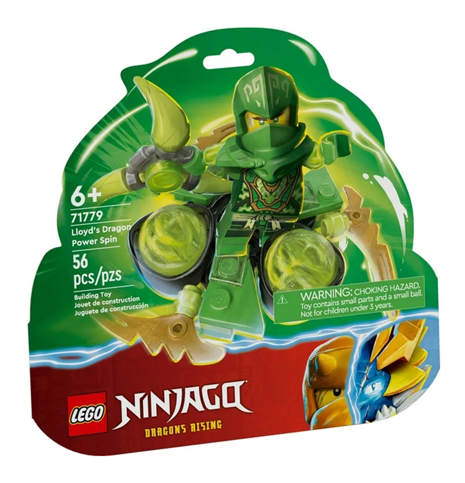 LEGO NINJAGO Lloyd’s Dragon Power Spin (71779)