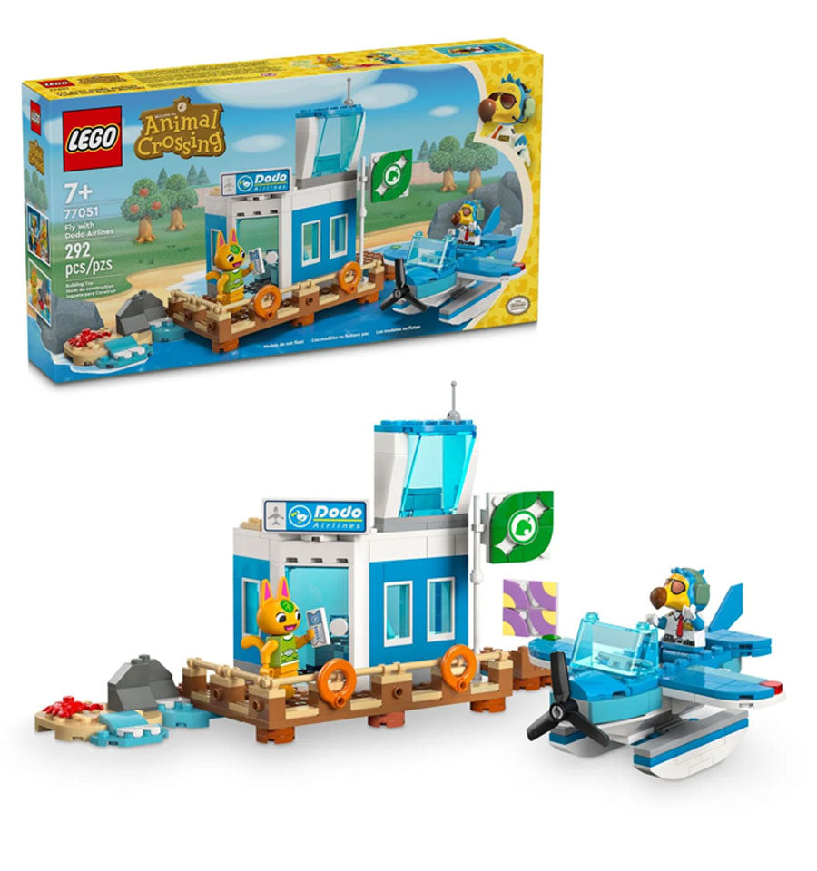 LEGO Animal Crossing Fly with Dodo Airlines Airport Building Set (77051)