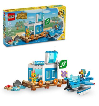 LEGO Animal Crossing Fly with Dodo Airlines Airport Building Set (77051)