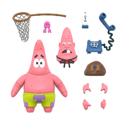 SpongeBob SquarePants ULTIMATES! Wave 2 Set of 2 Action Figures