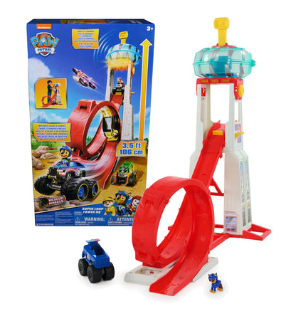 PAW Patrol: Rescue Wheels Super Loop Tower HQ with Lights, Sounds, Vehicle & Figure