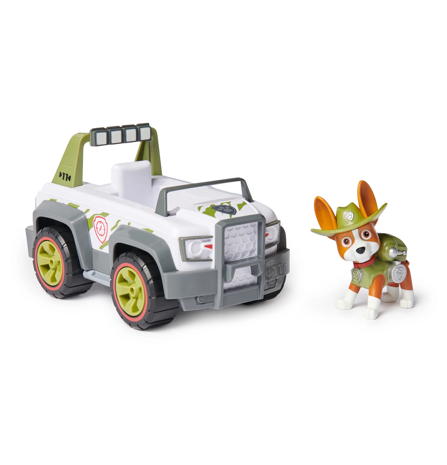 Paw Patrol Tracker Jungle Cruiser Vehicle with Figure