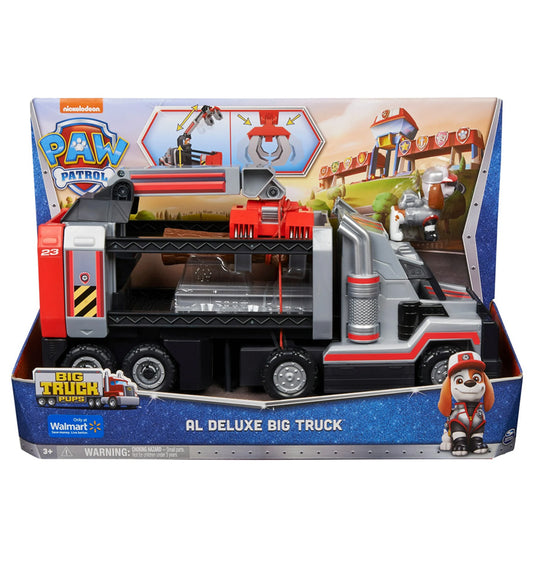 PAW Patrol, Al’s Deluxe Big Truck Toy with Moveable Claw Arm and Accessories