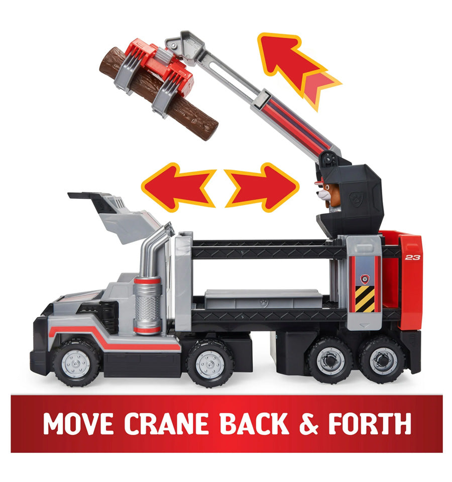 PAW Patrol, Al’s Deluxe Big Truck Toy with Moveable Claw Arm and Accessories