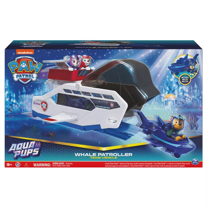 Paw Patrol Aqua Pups Whale Patroller Team Vehicle