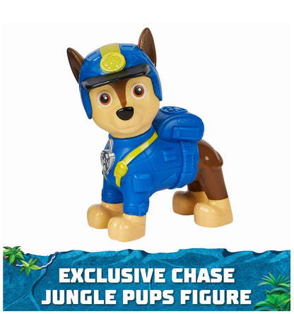 Paw Patrol Jungle Pups, Chase Tiger Vehicle with Figure