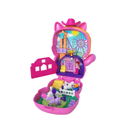 Polly Pocket Pony Rodeo Compact Playset