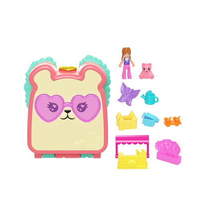 Polly Pocket Micro Cutie Bear Picnic Playset