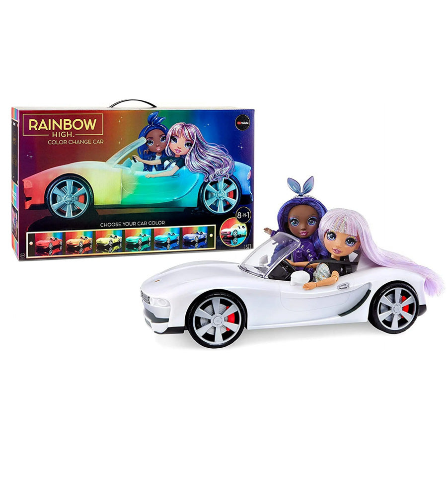 Rainbow High Color Change Car Convertible Vehicle