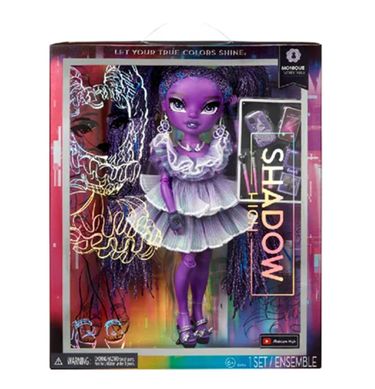 Rainbow High Shadow High Dia Mante - Purple Fashion Doll