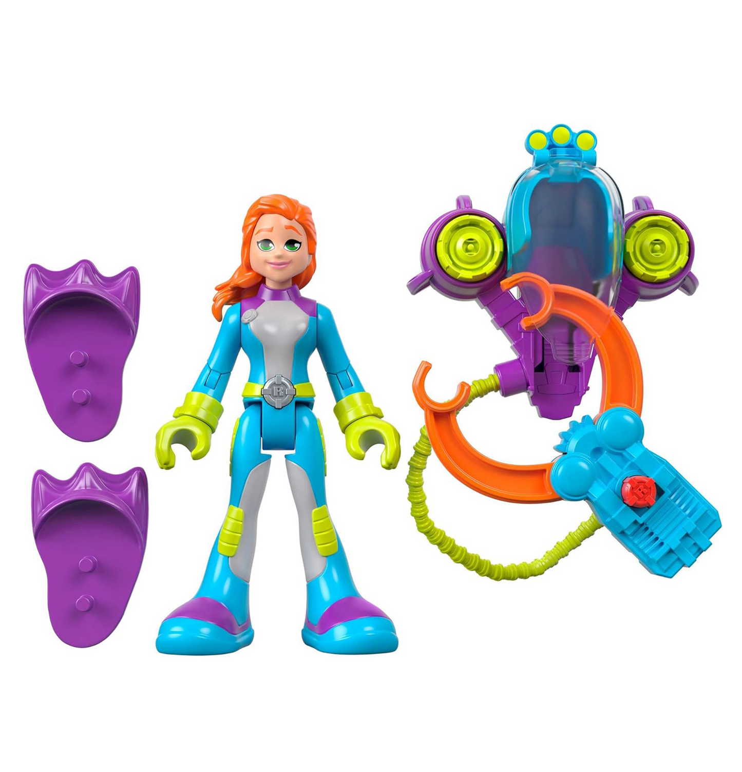 Fisher-Price Rescue Heroes Sandy O'Shin Figure with Accessories