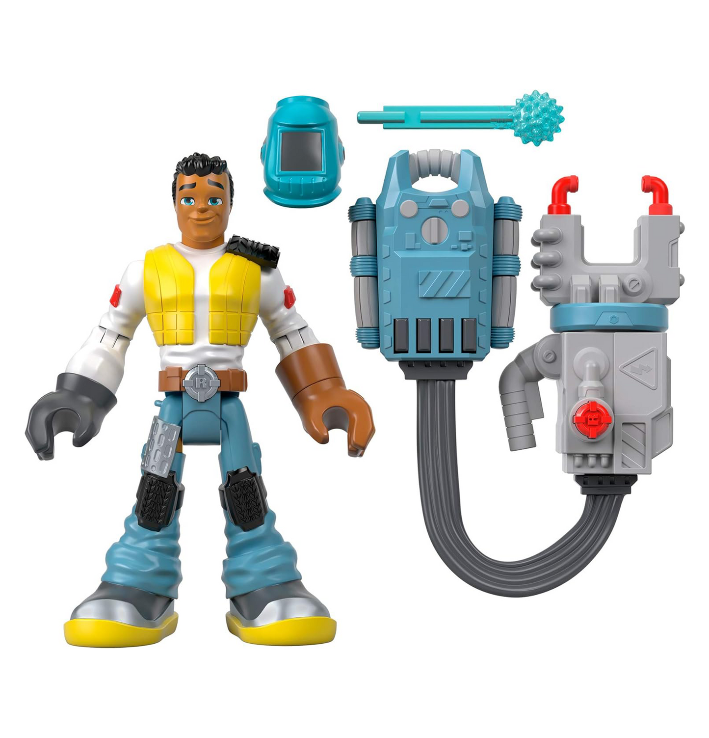 Fisher-Price Rescue Heroes Carlos Kitbash Figure with Accessories