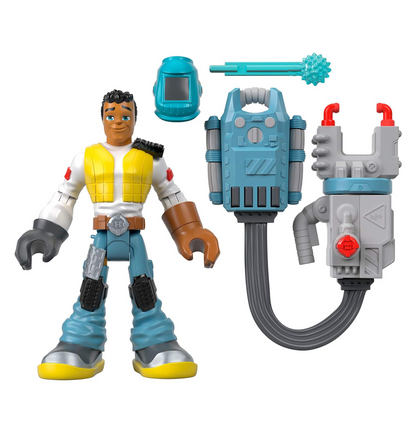 Fisher-Price Rescue Heroes Carlos Kitbash Figure with Accessories