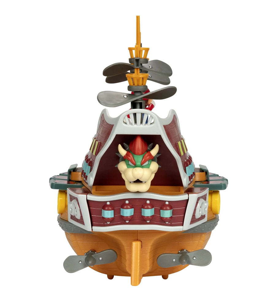 Nintendo Super Mario Deluxe Bowsers Airship 2.5 inch Action Figure Playset