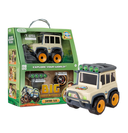 Little Tikes Big Adventures Binocular Searching Safari SUV Toy Vehicle