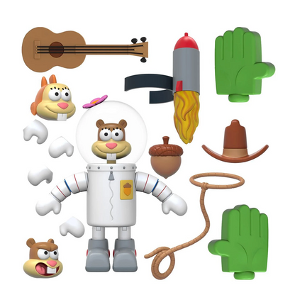 Super7 ULTIMATES! SpongeBob SquarePants- Sandy Cheeks Action Figure