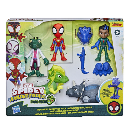 Marvel Spidey and His Amazing Friends Dino-Webs Adventure Pack
