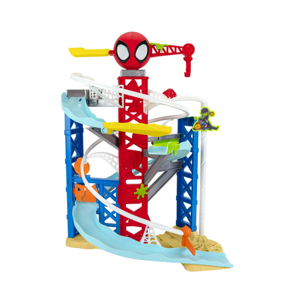 Spidey and His Amazing Friends Construction Zone Chaos Track Set