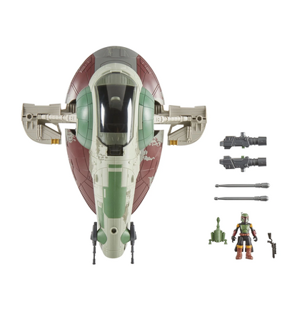 Star Wars Mission Fleet Starship Skirmish, Boba Fett and Starship Figure & Vehicle